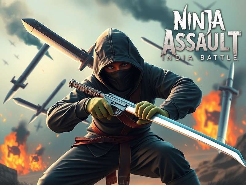 Ninja Assault India Battle Game Banner
